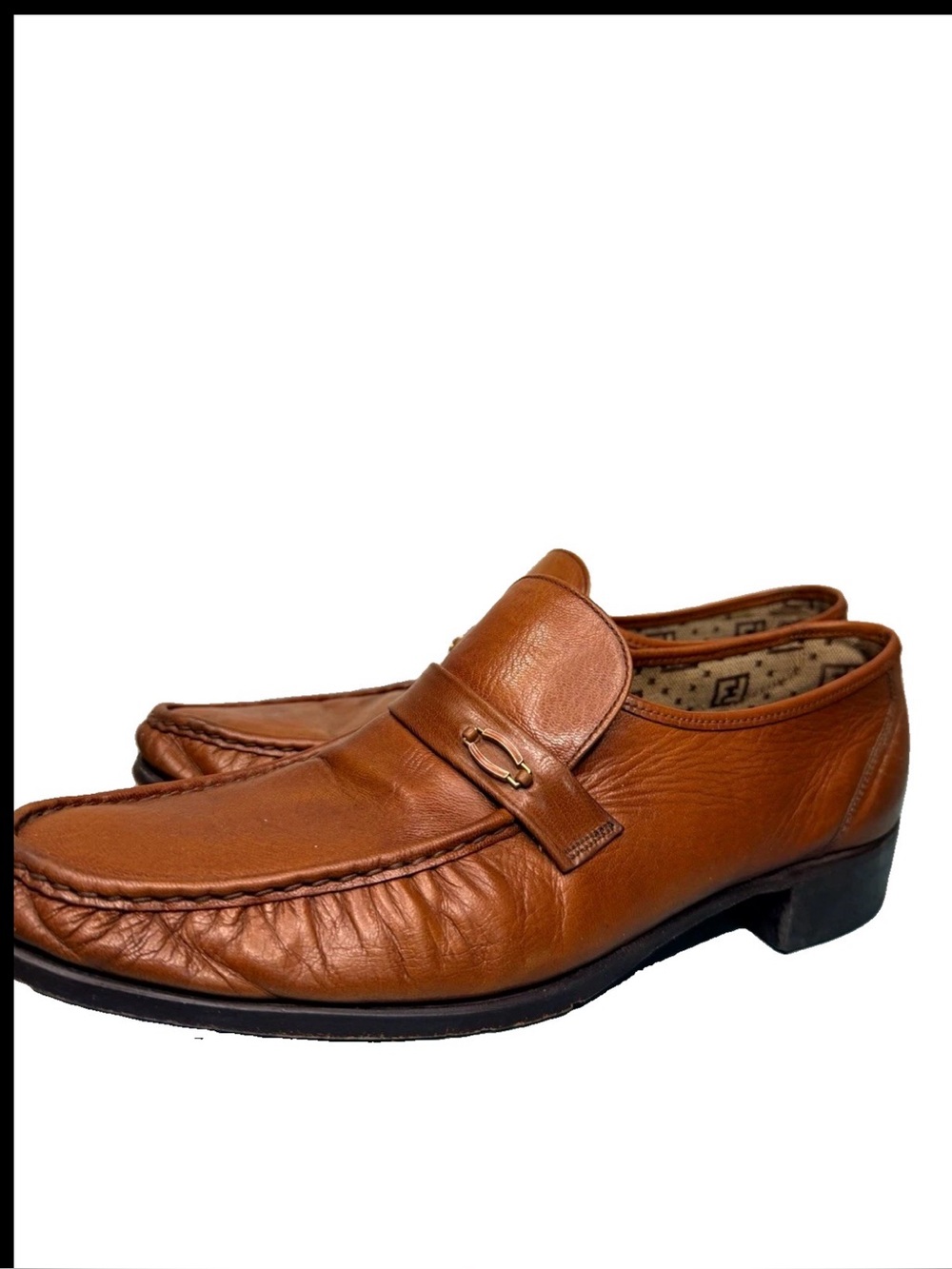 Vtg Florsheim Designer Collection Bit Loafers 11.5B